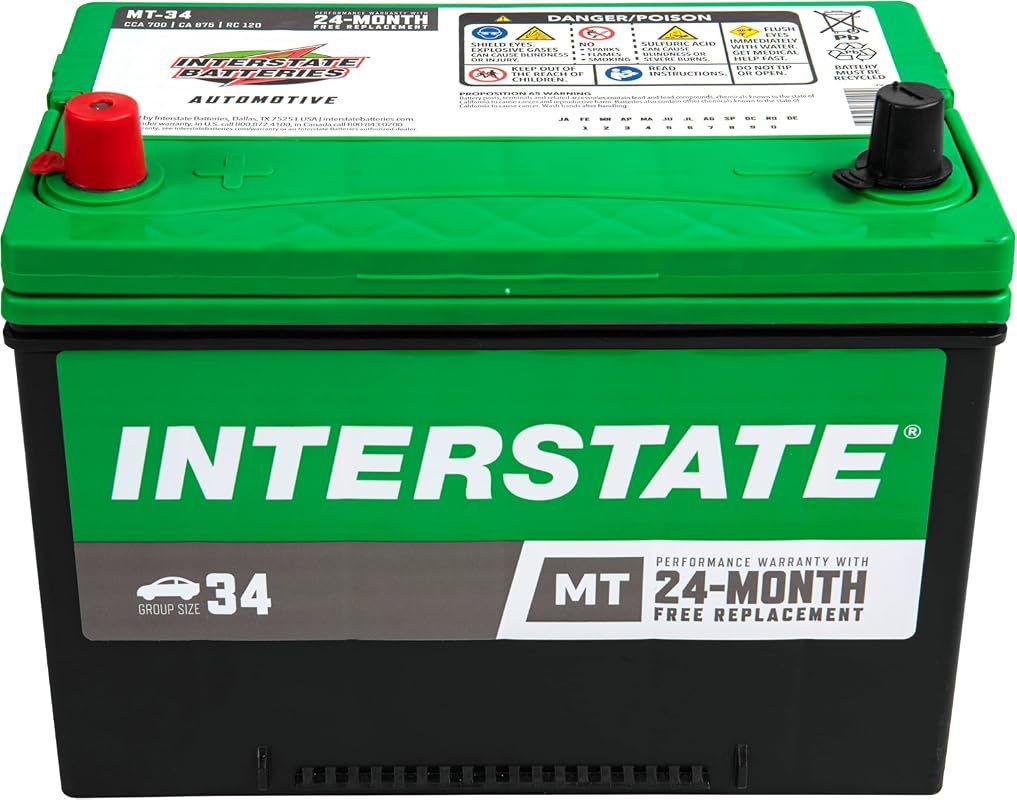 Interstate Batteries Group 34 Car Battery