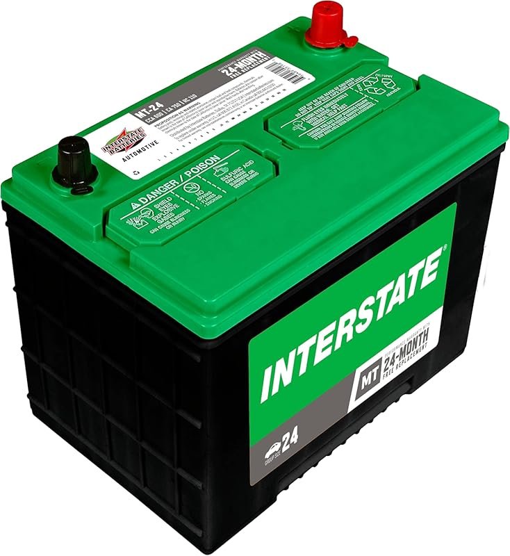 Interstate Batteries Group 24 12V 600 CCA Car Battery Replacement with
