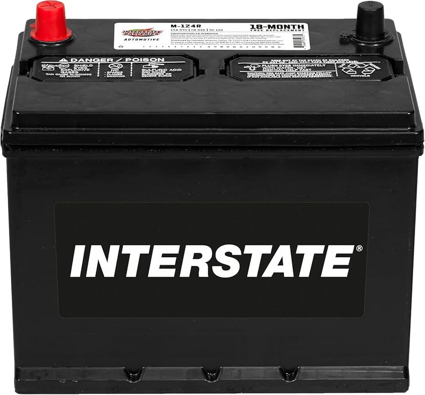 Interstate M-124R Group 124R Battery