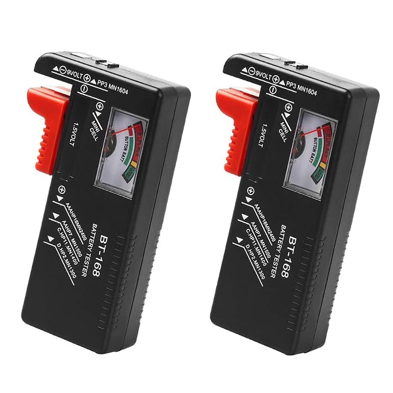 Universal 2-Pack Battery Tester