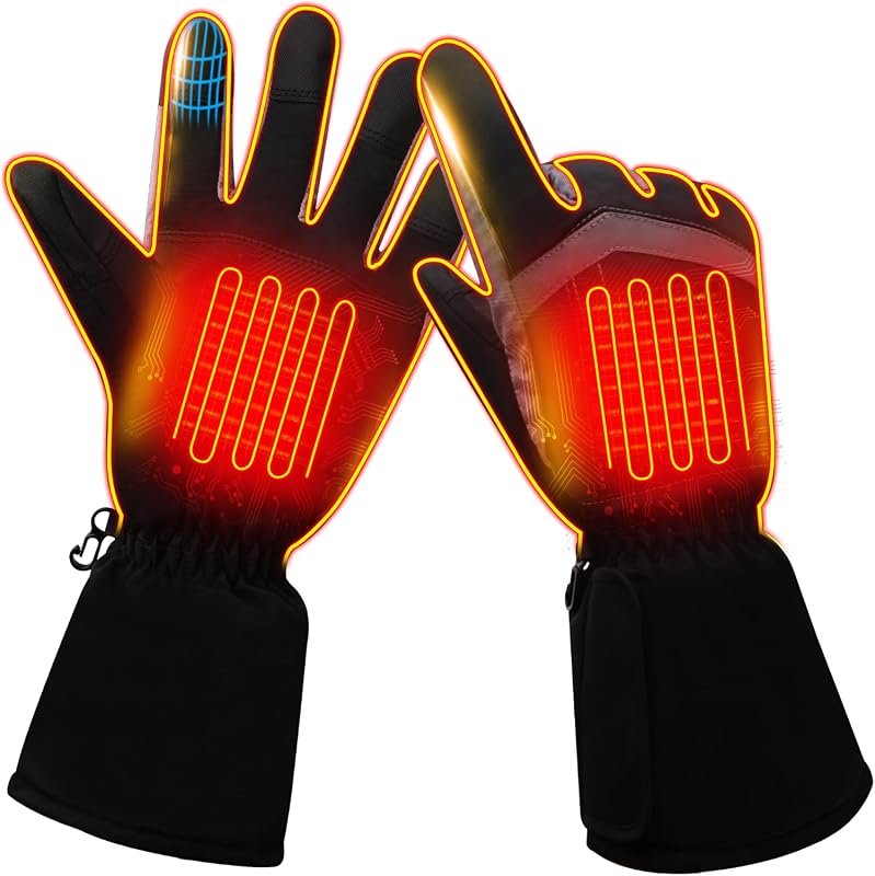 Thick Waterproof Heated Gloves