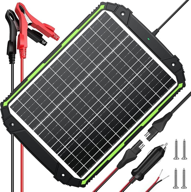 25W 12V Solar Battery Charger