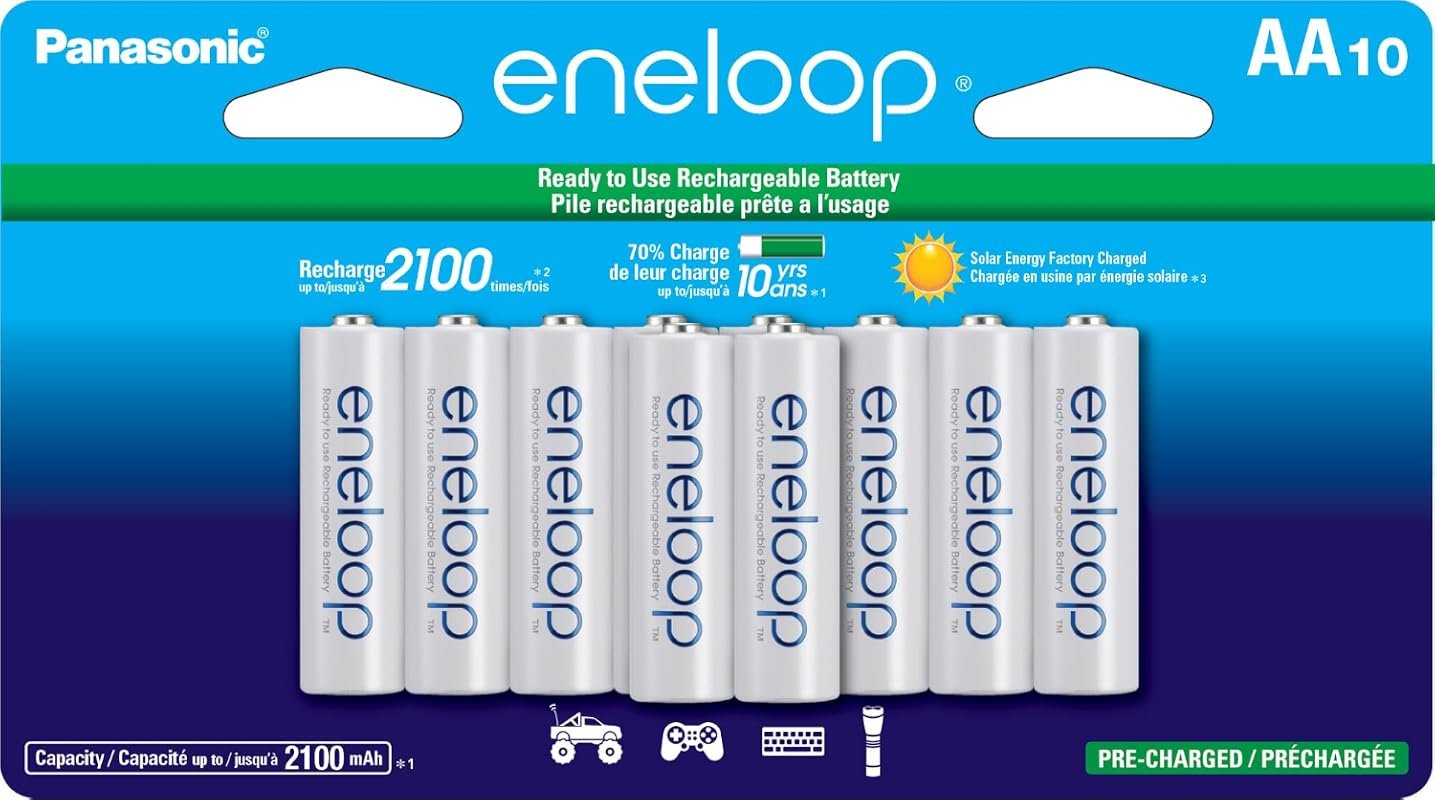 Panasonic Eneloop AA Batteries