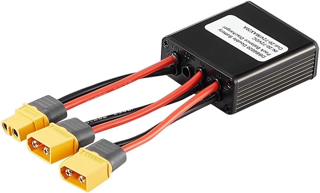 40A Dual Battery Discharge Converter 24-72V Parallel Module Switch for