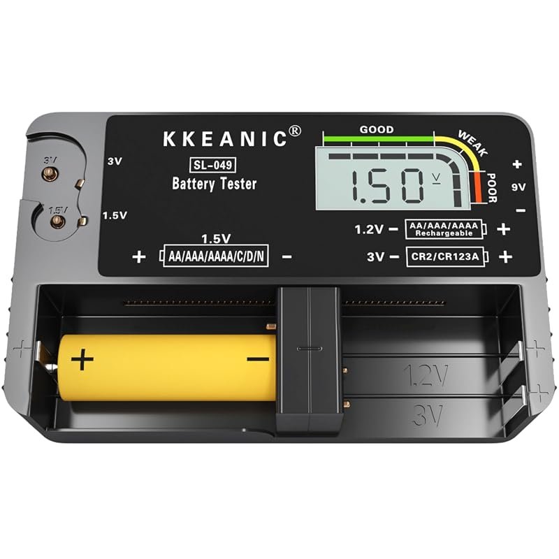 Universal Household Battery Tester