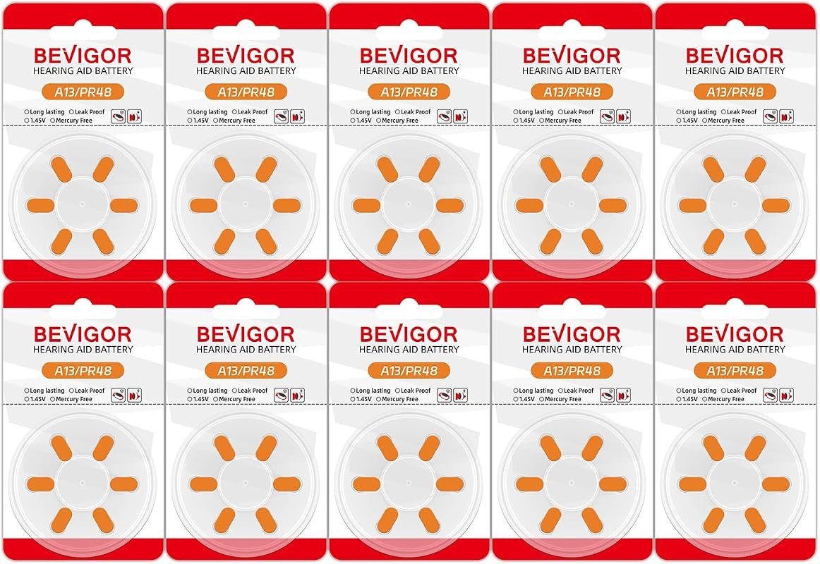 BEVIGOR Size 13 Hearing Aid Batteries