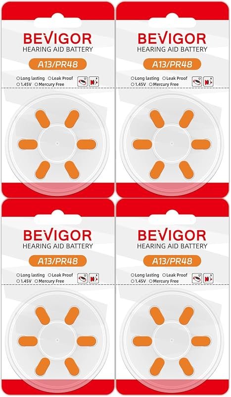 BEVIGOR Size 13 Hearing Aid Batteries