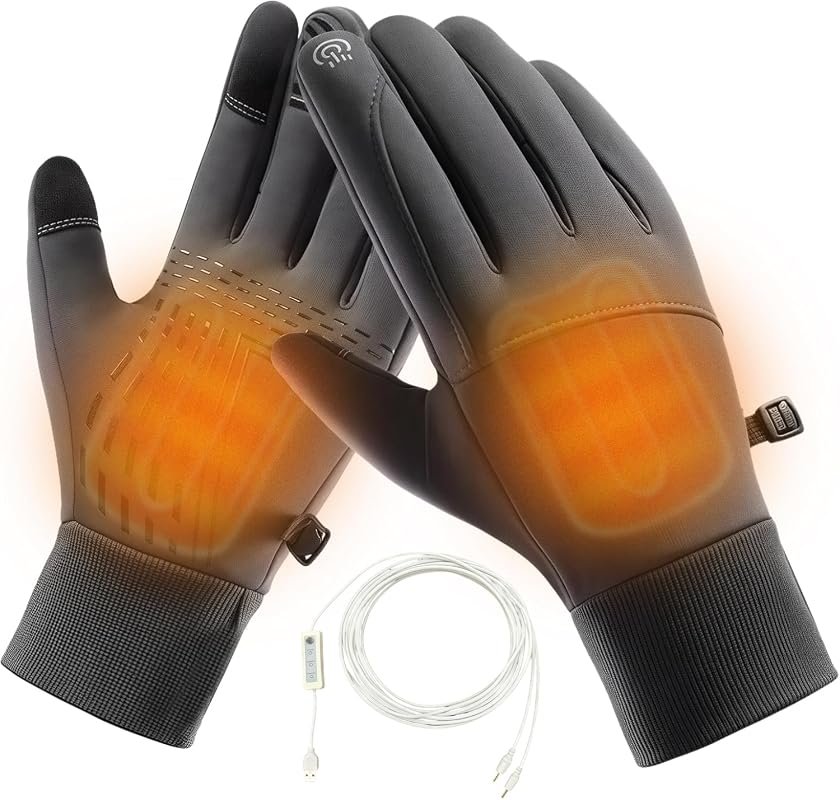 Heated USB Winter Gloves