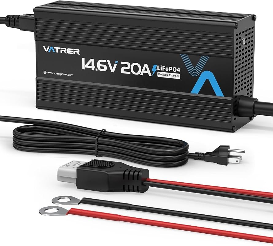 VATRER POWER 12V LiFePO4 Charger
