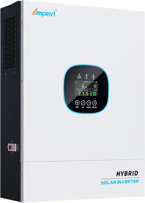 5000W 48V Off-Grid Solar Inverter with 100A MPPT Charger, Pure Sine Wa