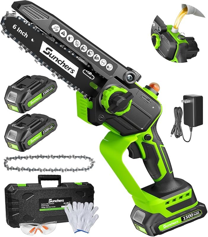 6-Inch Cordless Mini Chainsaw