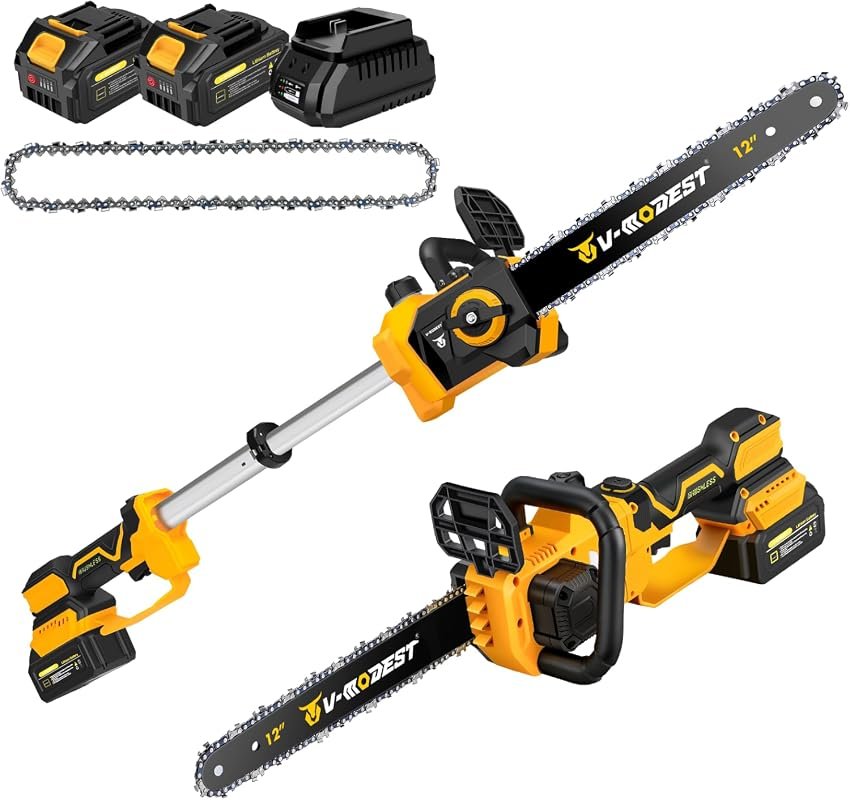 21V Brushless Telescopic Chainsaw