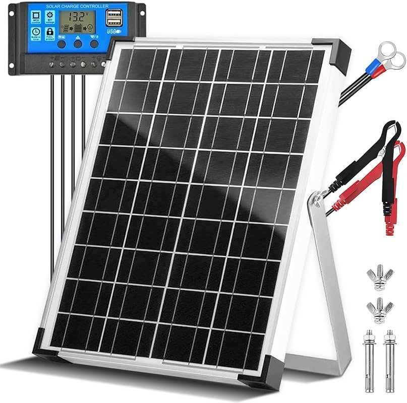 20W 12V Solar Panel Kit