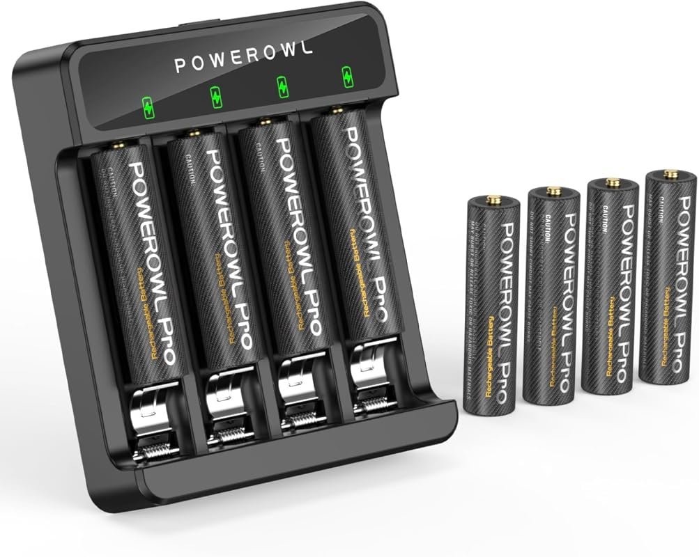 POWERWORL Pro AAA Battery Charger