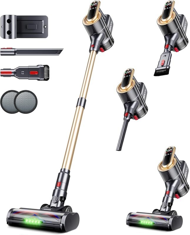 RENDOW 600W Cordless Stick Vacuum